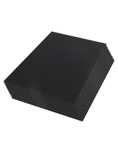 Carton pluma liderpapel negro doble cara 50x70 cm espesor 5 mm