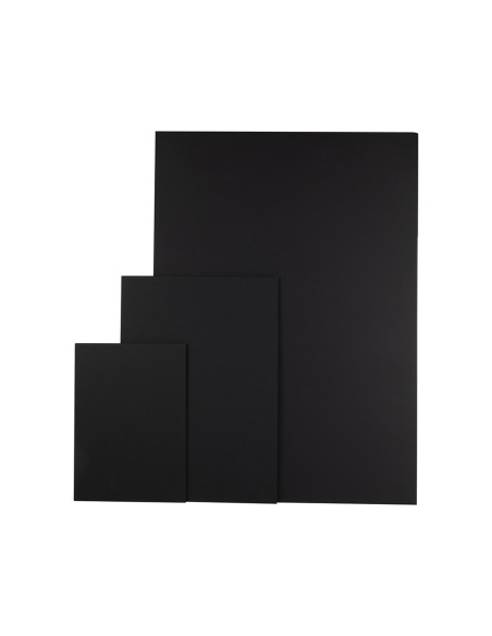 Carton pluma liderpapel negro doble cara 50x70 cm espesor 5 mm