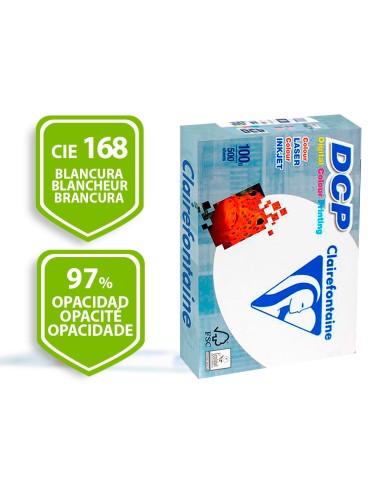 Papel fotocopiadora clairefontaine din a4 100...