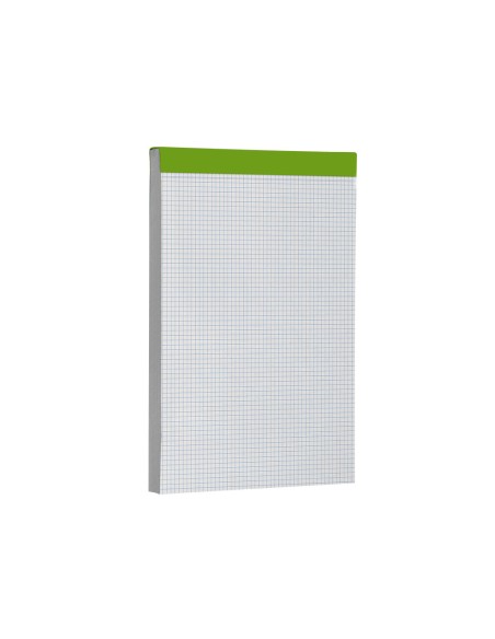 Bloc notas liderpapel cuadro 4 mm a4 80 hojas 60 g/m2 perforado sin tapa