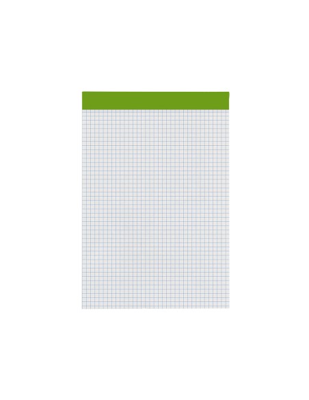 Bloc notas liderpapel cuadro 4 mm a5 80 hojas 60 g/m2 perforado sin tapa