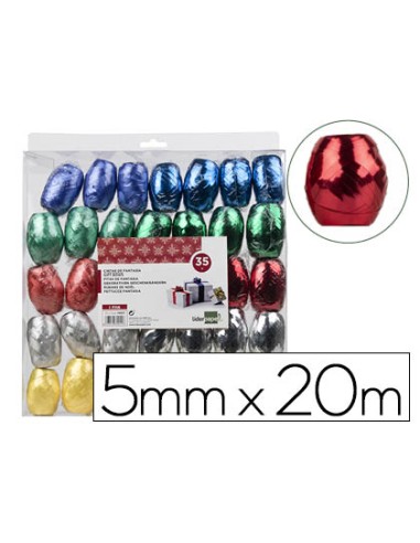 Cinta fantasia liderpapel barrilete 5 mm x 20 m...