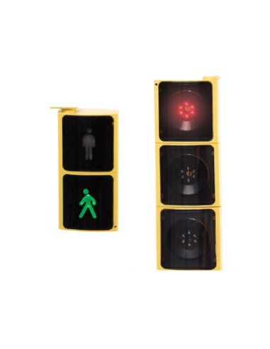 Semaforo amaya led con control remoto para...