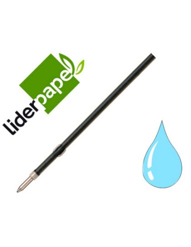 Recambio boligrafo liderpapel gummy touch...