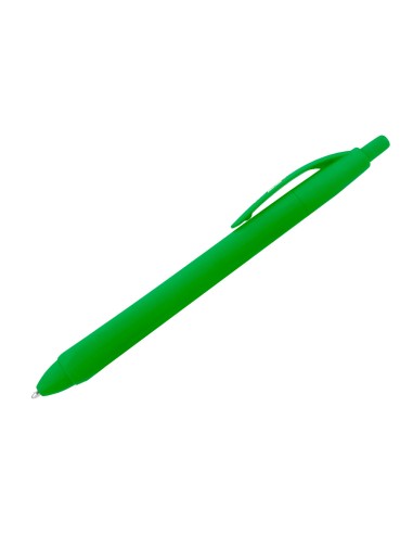 Boligrafo liderpapel gummy touch retractil 1 mm...