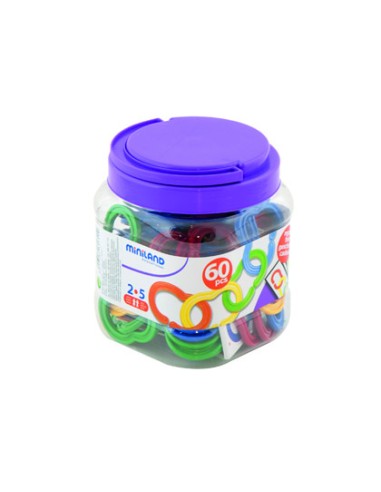 Juego miniland cadena plastico seriacion y...
