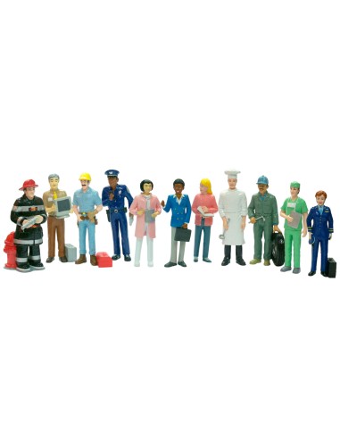 Juego miniland figuras oficios y profesiones...