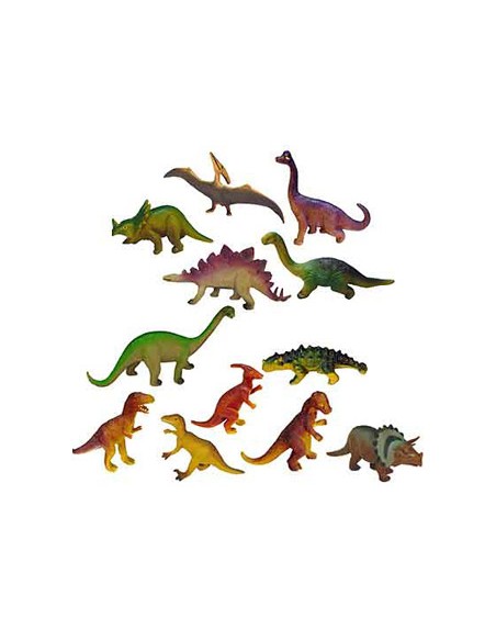 Juego miniland dinosaurios 12 figuras