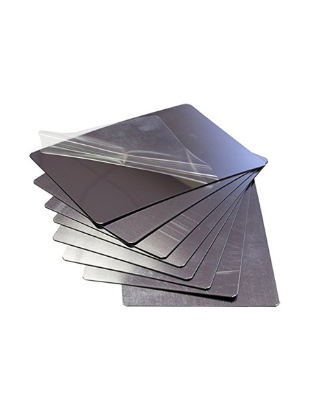 Espejo henbea plastico flexible e irrompible 14x20 cm set de 8 unidades