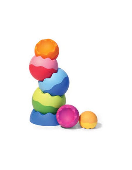 Juego esferas apilables fat brain tobbles neo 7 colores y tamaños surtidos