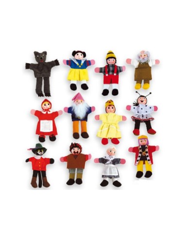 Juego andreutoys marioneta de dedos personajes...