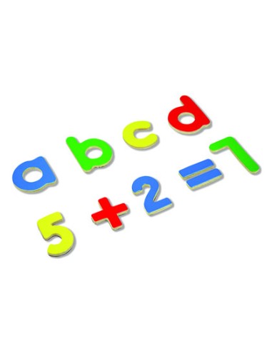 Juego andreutoys letras y numeros magneticos 75...