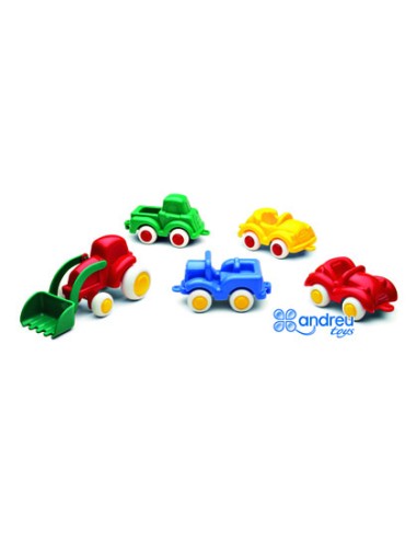 Juego vikingtoys mini vehiculos polipropileno 7...