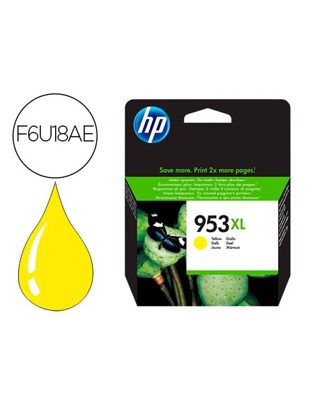 Ink-jet hp 953xl officejet pro 7730-7740/8710/8715 /8720/8725/8730/8740/ 8745 amarillo 1.450 paginas