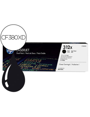 Toner hp 312x laserjet pro 400 mfp m476 negro...