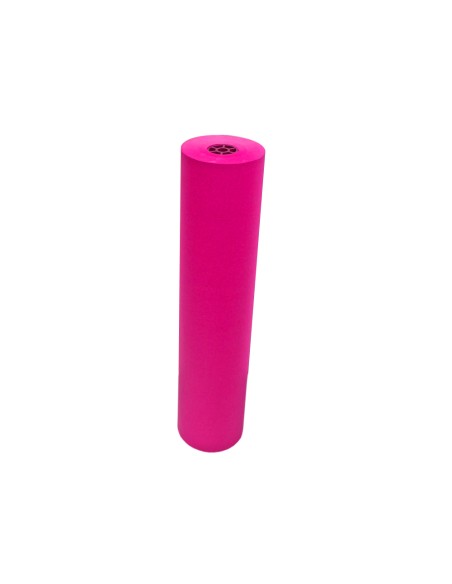 Papel kraft verjurado liderpapel fucsia ancho 1 m longitud 150 m gramaje 65 gr peso 10 kg