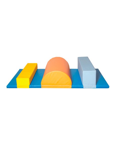 Conjunto psicomotrocidad 80 sumo didactic multicolor 200x100x30 cm