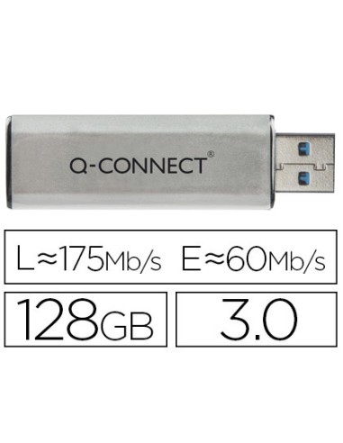 Memoria usb q-connect flash 128 gb 3.0