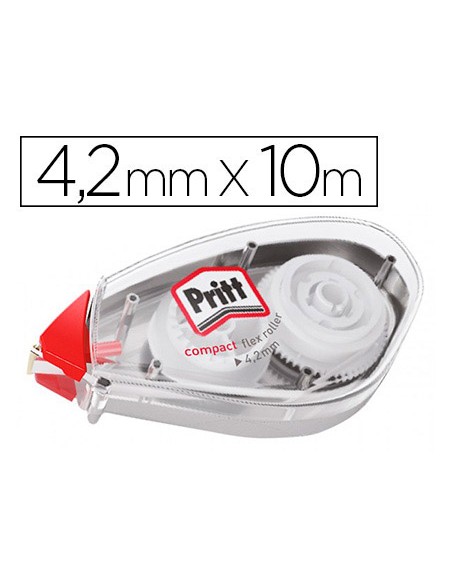Corrector pritt roller compact flex 4,2 mm x 10 m