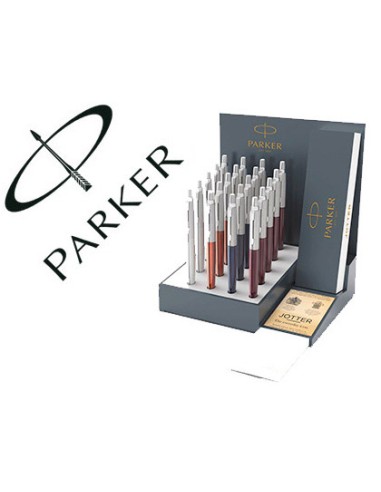 Boligrafo parker jotter core expositor de 20...