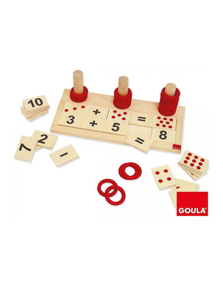 Juego goula didactico sumas y restas