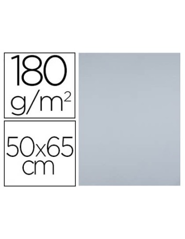 Cartulina liderpapel 50x65 cm 180 gr gris...