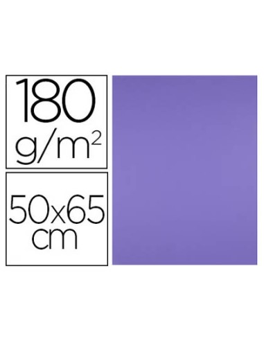 Cartulina liderpapel 50x65 cm 180 gr purpura...