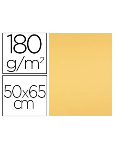 Cartulina liderpapel 50x65 cm 180 gr oro...
