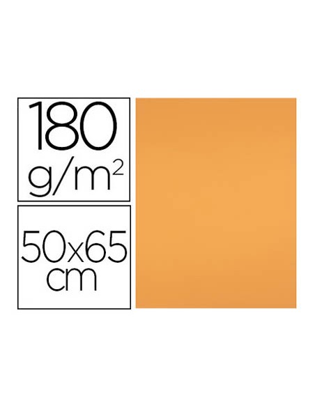 Cartulina liderpapel 50x65 cm 180 gr nectarina unidad
