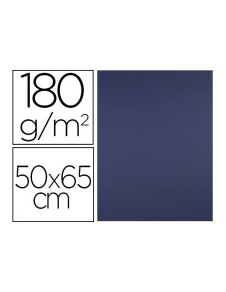 Cartulina liderpapel 50x65 cm 180 gr zafiro unidad