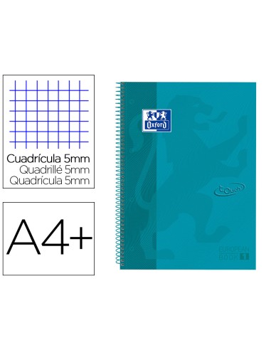 Cuaderno espiral oxford ebook 1 tapa extradura...