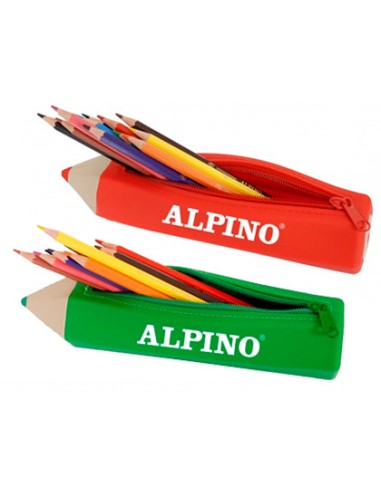 Bolso escolar portatodo alpino forma lapiz soft...