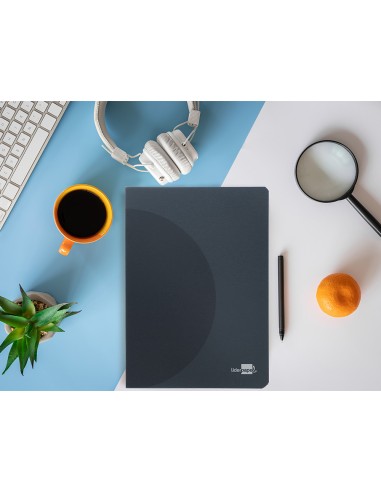 Libreta liderpapel 360 tapa de plastico a4 48...