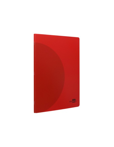 Libreta liderpapel 360 tapa de plastico a5 48 hojas 90gr 5mm con doble margen colores surtidos