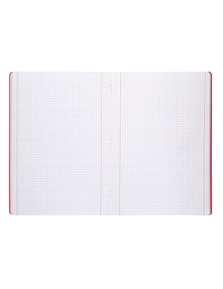 Libreta liderpapel 360 tapa de plastico a5 48 hojas 90gr 5mm con doble margen colores surtidos