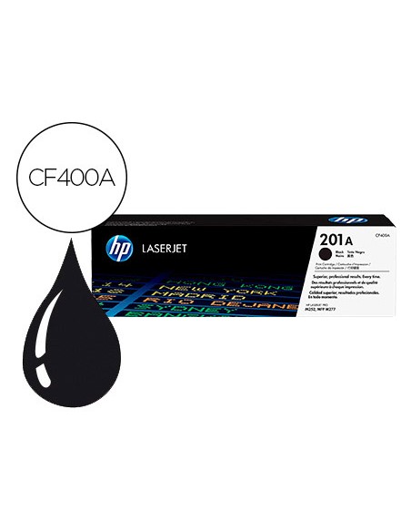 Toner hp color laserjet pro mfp m277 / m274 / m252 negro 1500 paginas