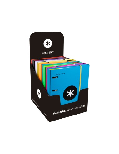 Carpeta con recambio antartik a4 cuadro 5mm...