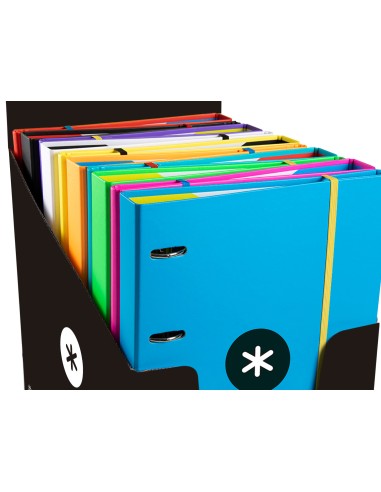 Carpeta con recambio antartik a4 cuadro 5mm...