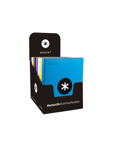Carpeta 4 anillas 40 mm mixtas antartik a4...