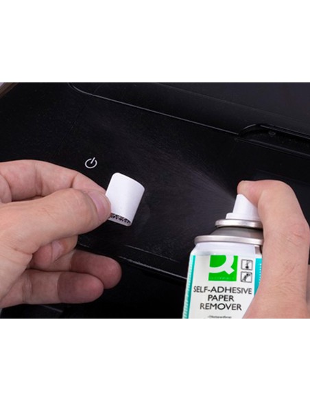 Limpiador de pegamento q-connect para etiqueta adhesiva bote de 200 ml