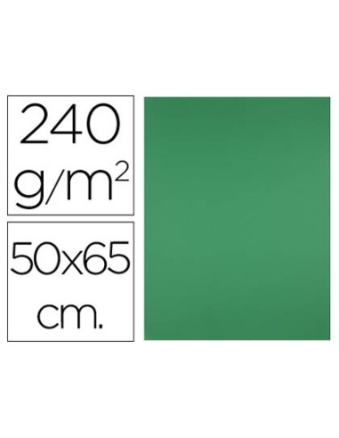 Cartulina liderpapel 50x65 cm 240g/m2 verde...