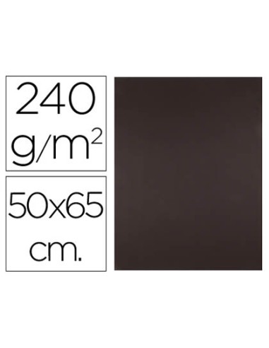 Cartulina liderpapel 50x65 cm 240g/m2 marron...