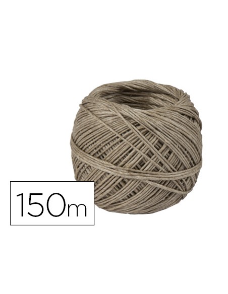 Cuerda cañamo natural pulido bobina de 100 g