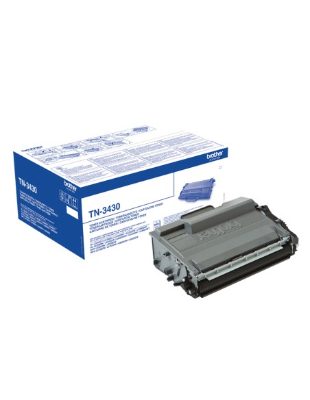Toner brother tn-3430 dcp-l5500dn / dcp-l6600dw / hl-l5000d / mfc-l5700 negro 3000 pag