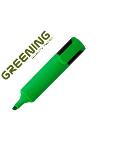 Rotulador greening fluorescente punta biselada...