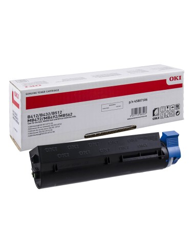 Toner oki b412dn / 432dn / 512dn / mb472dnw /...