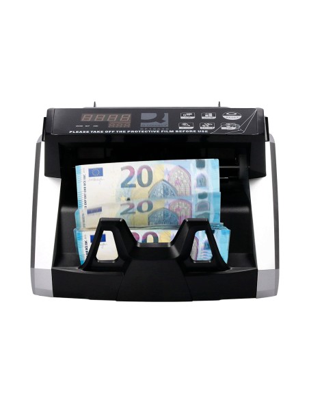 Detector y contador q-connect de billetes falsos profesional avanzado