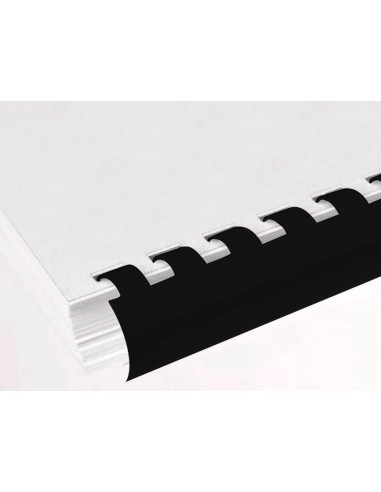 Canutillo q-connect redondo 8 mm plastico negro...