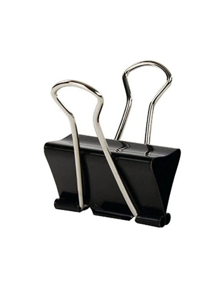 Pinza metalica q-connect reversible n.4 42 mm caja de 10 unidades