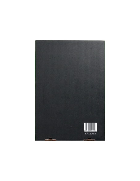 Funda multitaladro q-connect din a4 100 mc cristal bolsa de 100 unidades